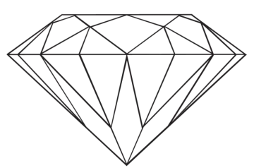 how to draw a diamond
