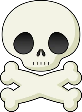 a skull and crossbone