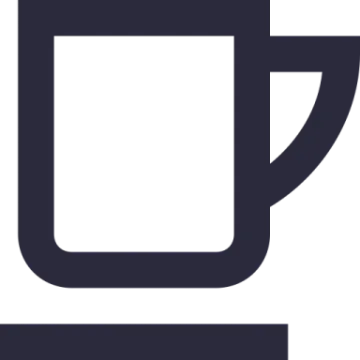 a coffee cup icon