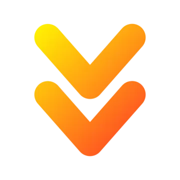 a yellow tick icon on a white background