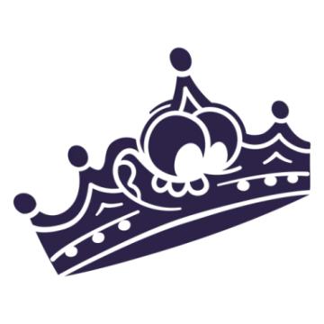 a crown on a white background