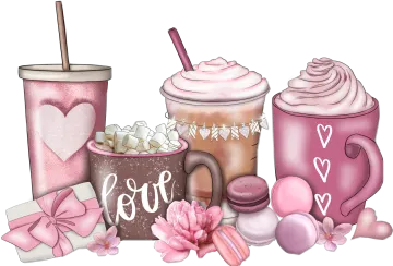 a bunch of different types of coffee and drinks