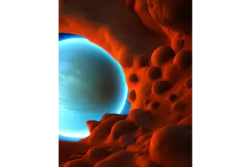 an image of a blue hole in the ground