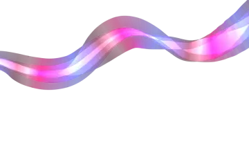 a wave of pink and blue colors