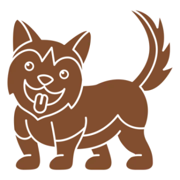 a brown cat with its mouth open