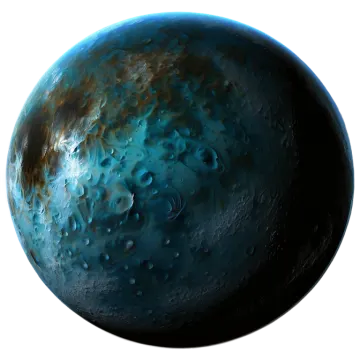 an image of the moon with a white background