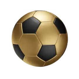 a soccer ball on a white background