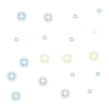 a white background with blue and yellow stars