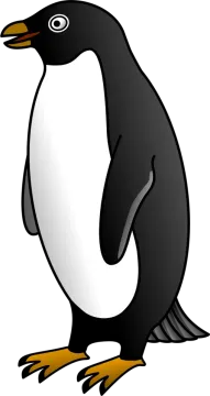 a penguin clipart