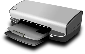an image of a printer on a white background