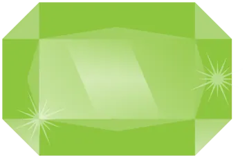a green diamond