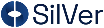 the silver logo