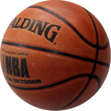 a basketball ball on a white background