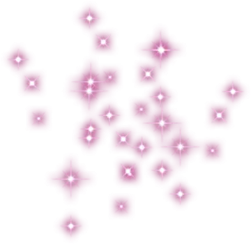 pink stars on a white background