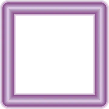 a purple frame on a white background