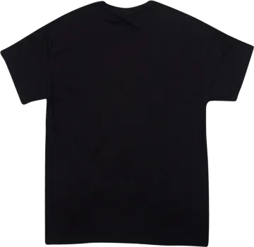 a black t - shirt on a white background