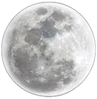 an image of the moon on a white background