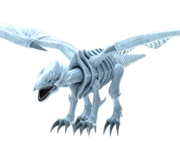 an image of a dragon with its wings spread