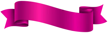 a pink ribbon on a white background