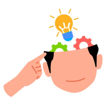 a person's hand holding a light bulb over their head