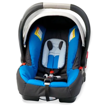 a baby car seat on a white background