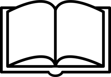 an open book icon