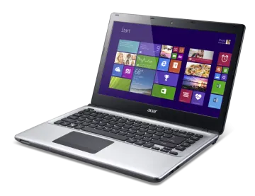 a laptop with windows on the screen
