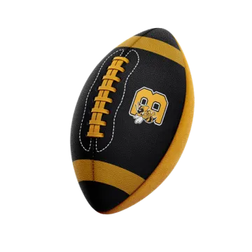a football on a white background