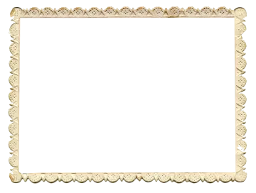 a gold frame with laces on it