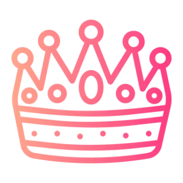 a crown with wrens on it