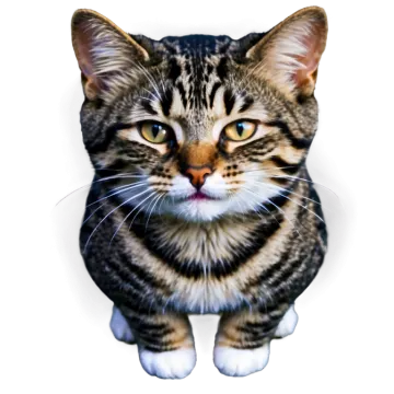 a close up of a cat looking at the camera