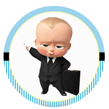 a baby in a suit and tie holding a briefcase