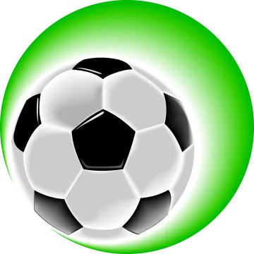 a soccer ball on a white background