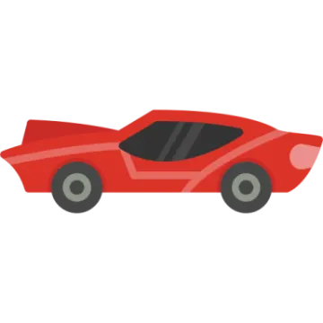 a red sports car