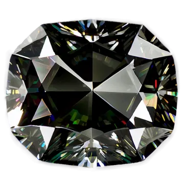 a black diamond on a white background