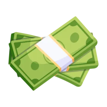 a pile of money