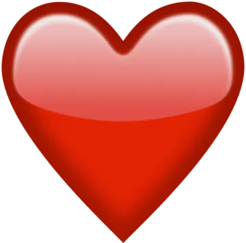 a red heart