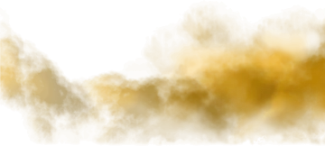 a white background with orange and yellow smoke