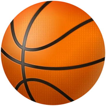a basketball ball on a white background