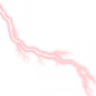 a lightning bolt on a white background