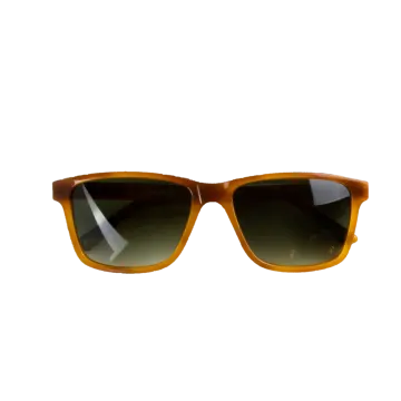 a pair of sunglasses on a white background
