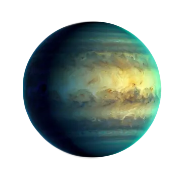 an image of the planet with a white background