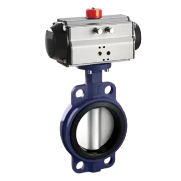 a butterfly valve operated butterfly valves