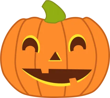 a pumpkin with a smiling face