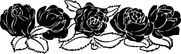 a black and white drawing of three birds