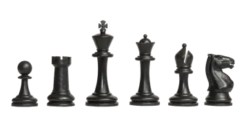 a set of chess pieces