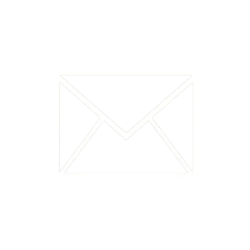 a white envelope with the letter m on it