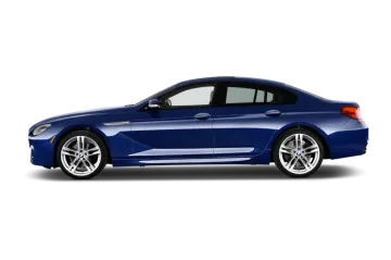 a blue bmw coupe with a white background