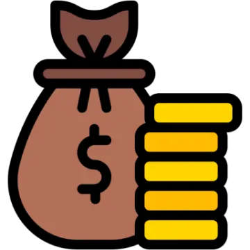 a bag of money