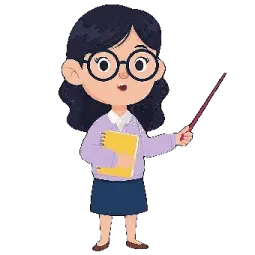a girl with glasses holding a book and a wand